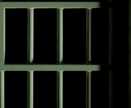 jail prison bars door